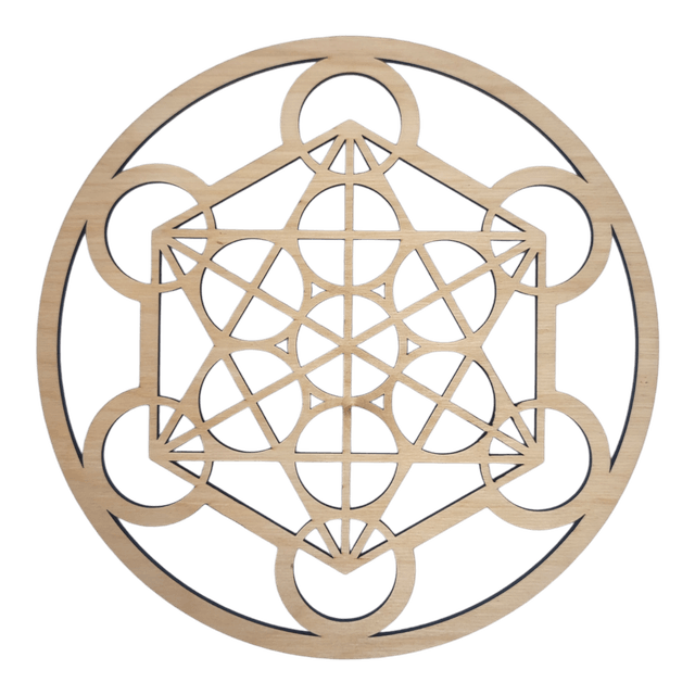 Métatron cerclé découpé