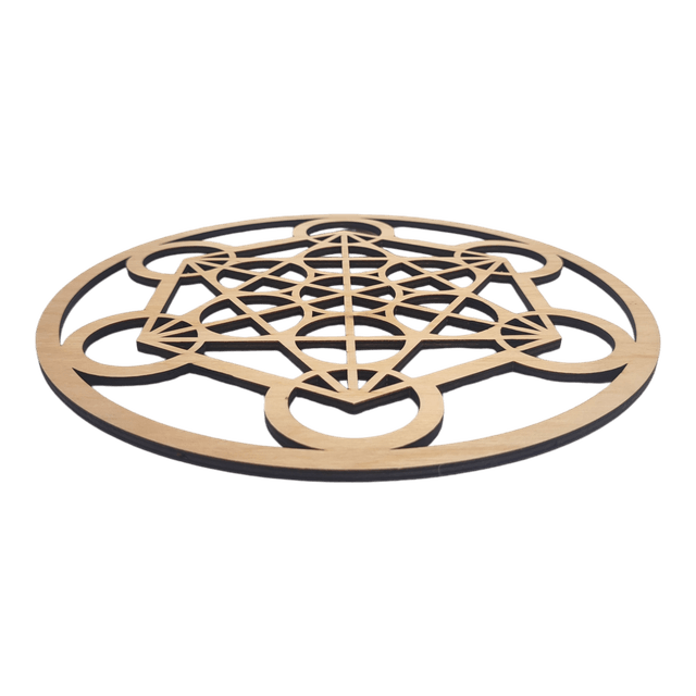 Métatron cerclé découpé
