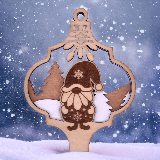 Boules de noël gnome