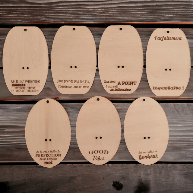 Plaque pour petit bouquet