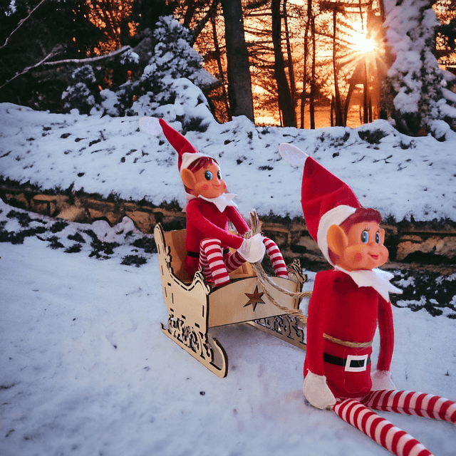 Traineau de Noël