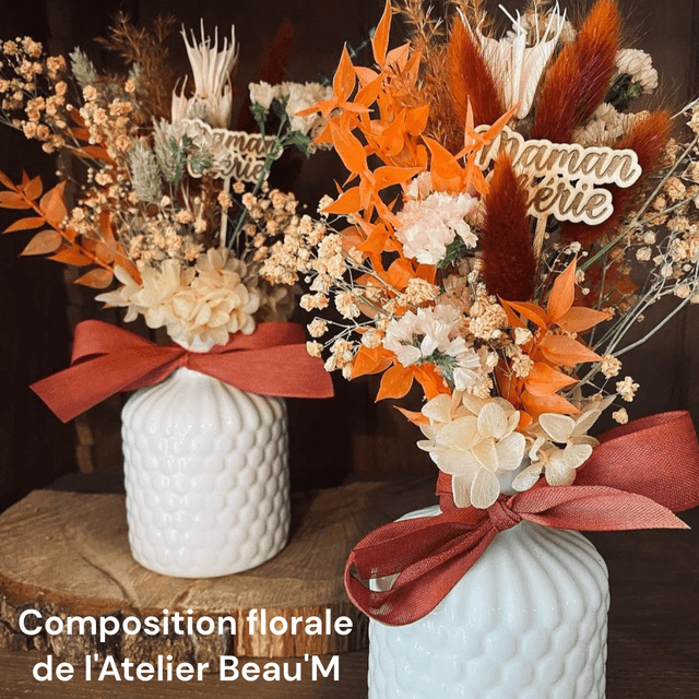 Grands piques à fleurs 29 cm (lot de 9)