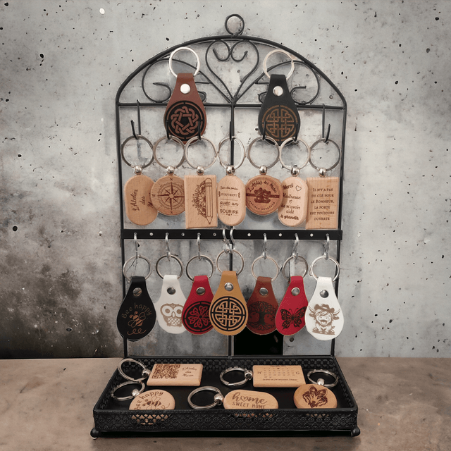 Porte clés en bois