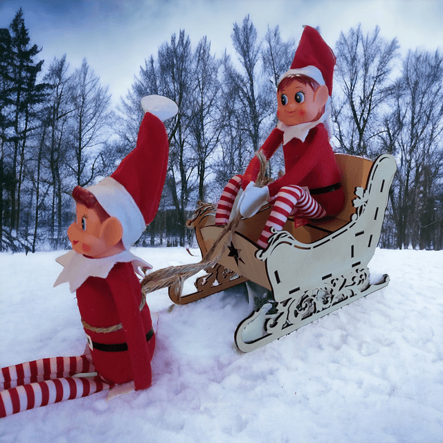 Traineau de Noël